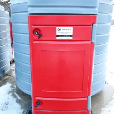 AdBlue Kút 5000 literes, FUJP 5000 szimplafalú tartály