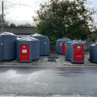 Duplafalú gázolajkút, FTS tankoló automatával