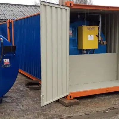 Konténerkút 3000 literes gázolaj tartály