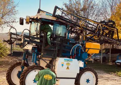 önjáró permetező